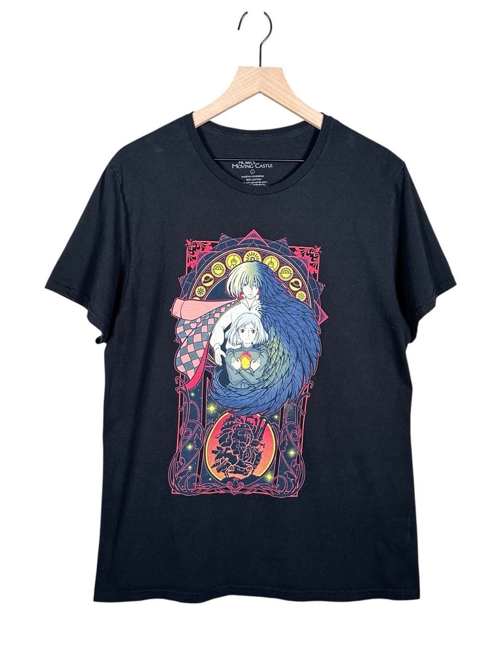 Studio Ghibli Howl's Moving Castle Anime Graphic t-shirt